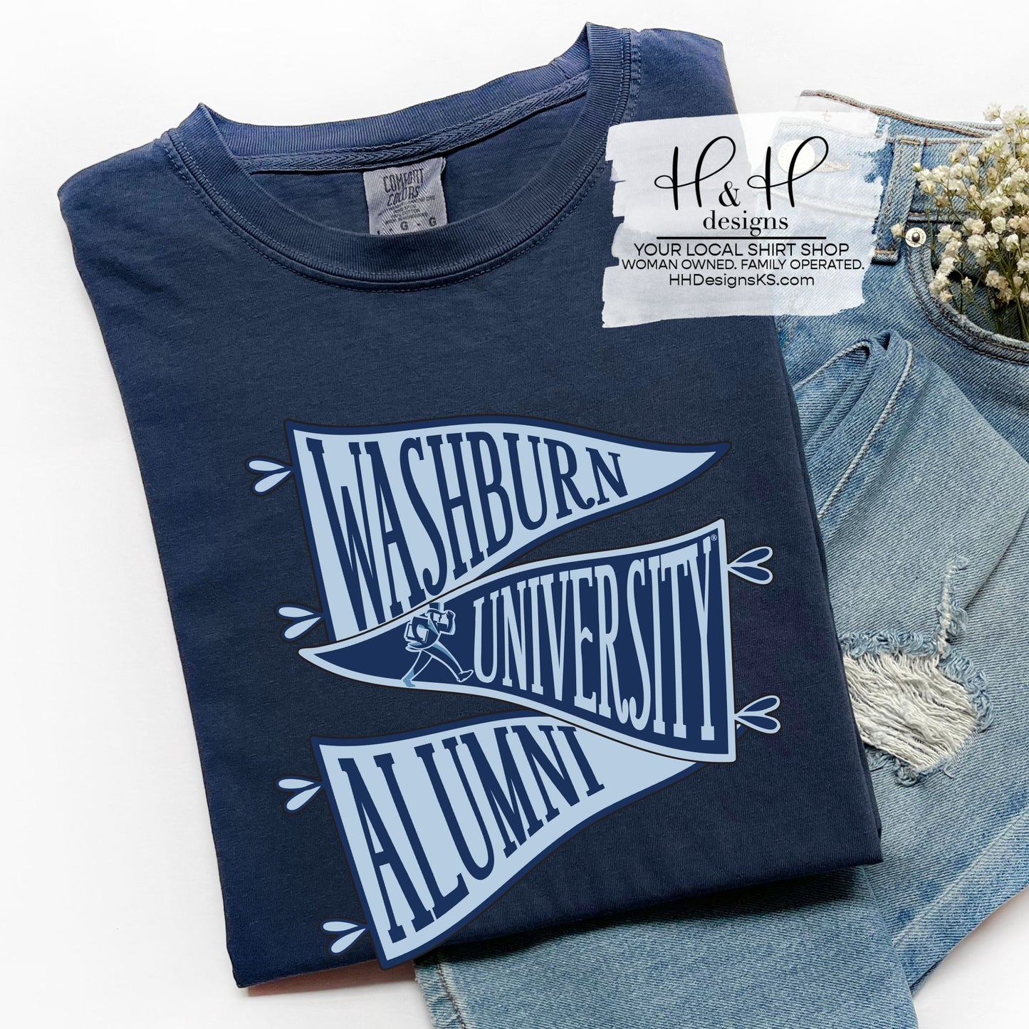 Washburn Alumni Pennants  ~ Licensed Apparel ~ HHWU217