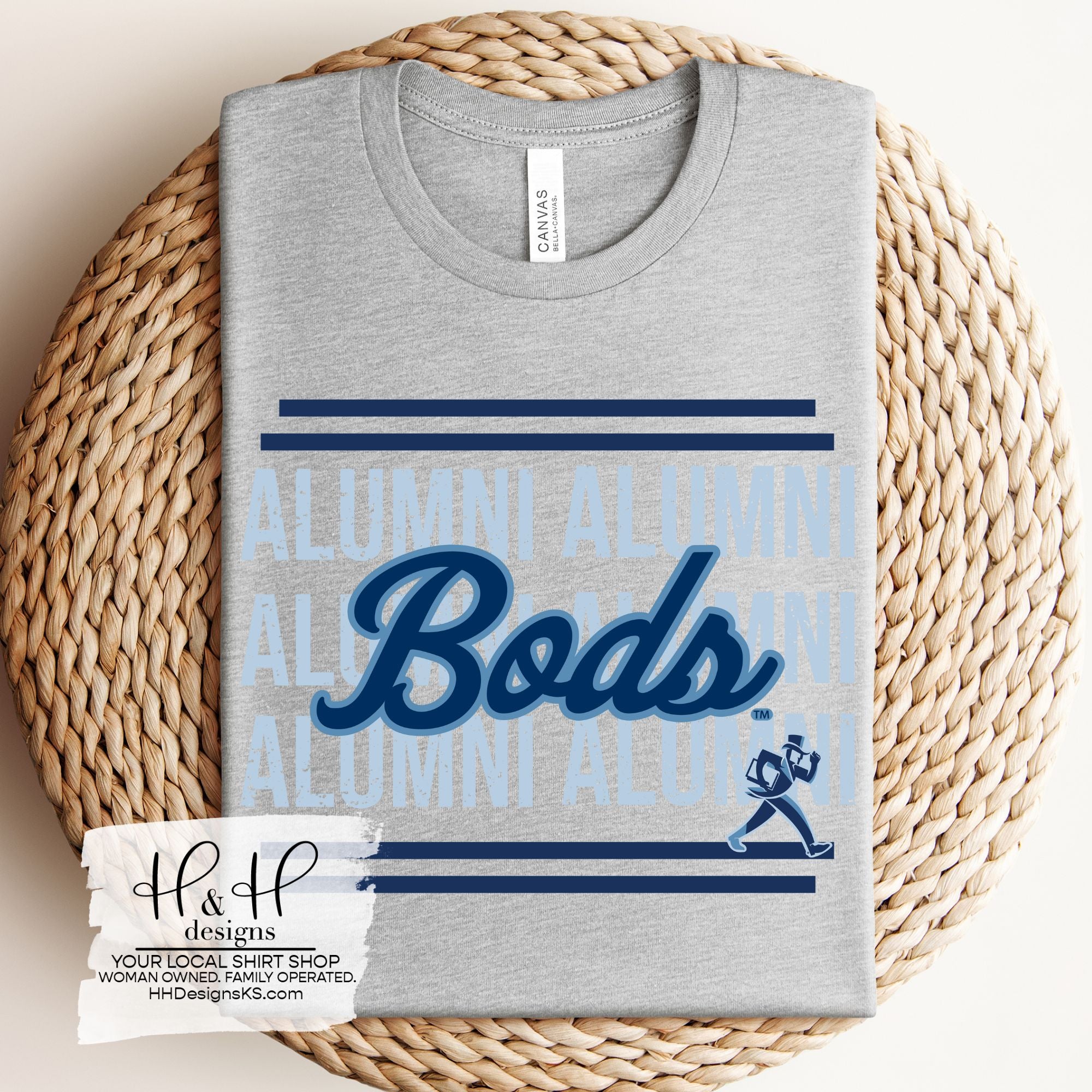 Washburn Alumni Shadow ~ Licensed Apparel ~ HHWU218 – H&H Designs LLC