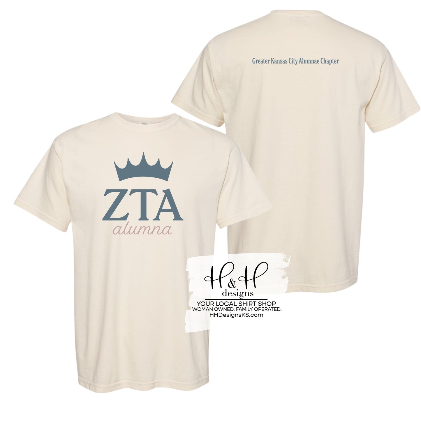 ZTA Alumna with Crown Front ~ HHZTA103