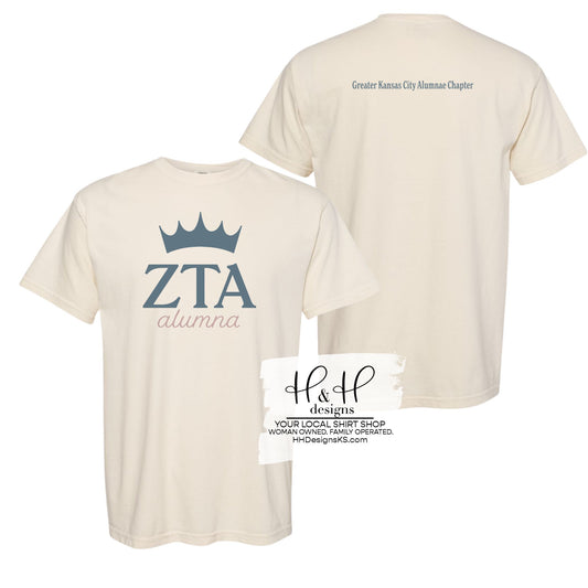 ZTA Alumna with Crown Front ~ HHZTA103