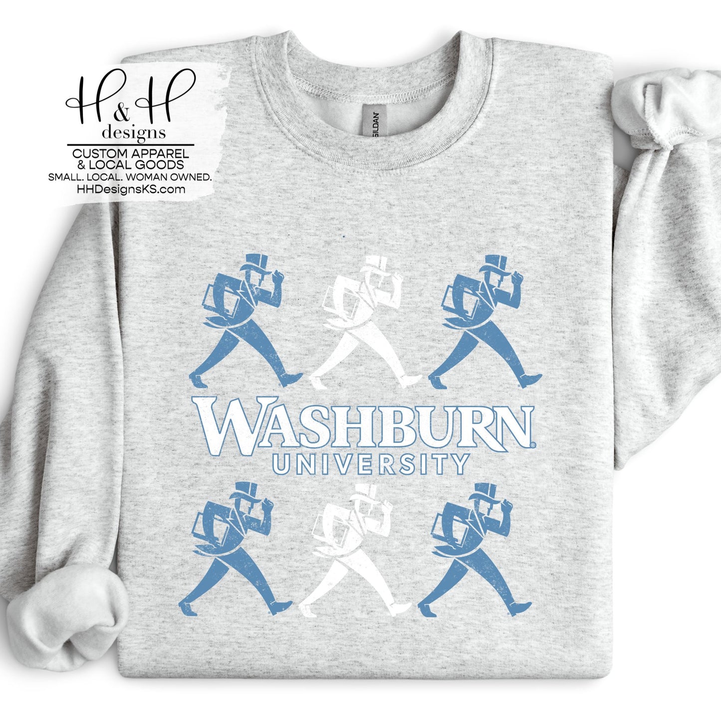 Distressed Ichabods ~ Licensed Apparel ~ HHWU102