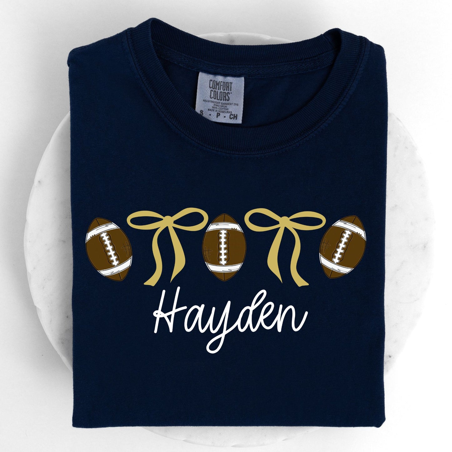 Hayden Coquette Football Bows