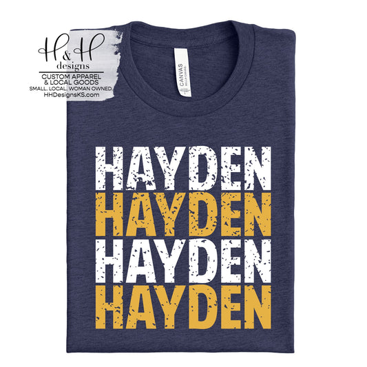 Hayden Distressed Stack