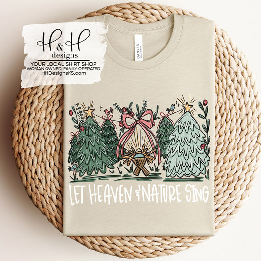 Heaven and Nature Sing Nativity Trees