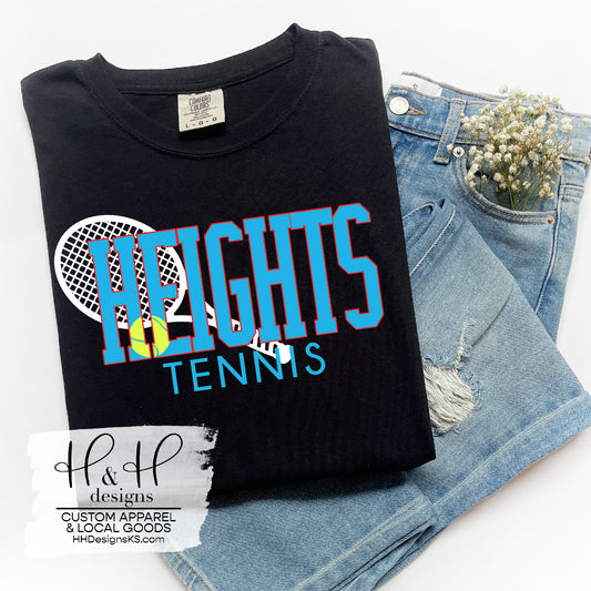 Shawnee Heights Tennis Knockout Block