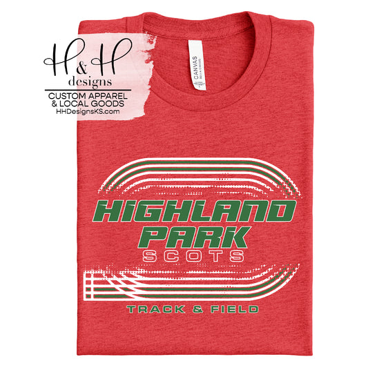 Highland Park Scots Distressed Track