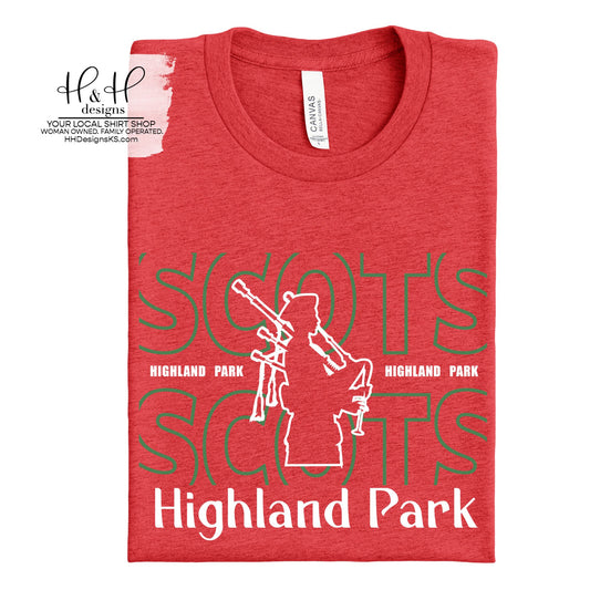 Highland Park Scots Hallow Outline ~ HH189