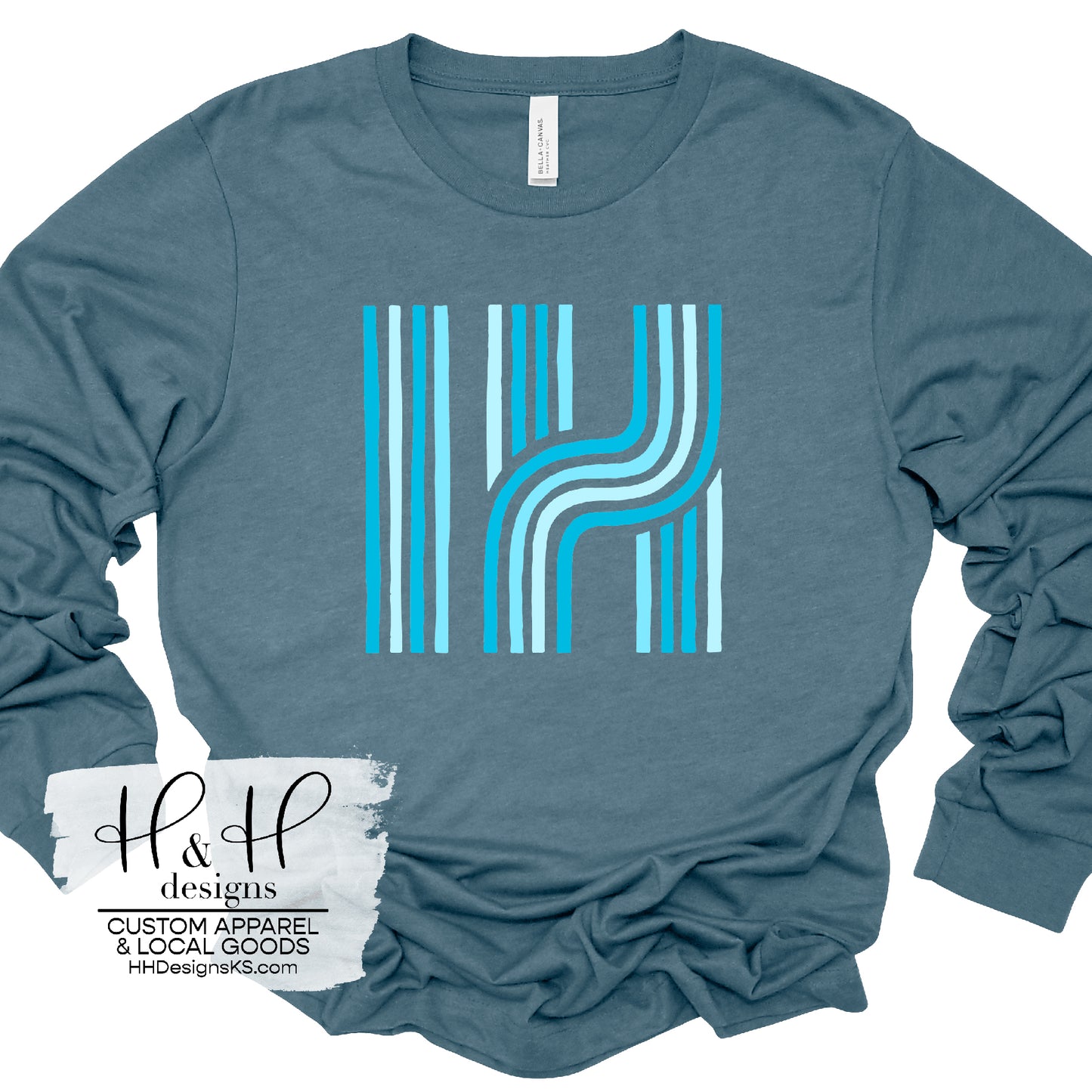 Indian Hills Lined Initials- Indian Hills PTO Fundraiser