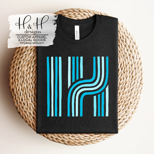 Indian Hills Lined Initials- Indian Hills PTO Fundraiser