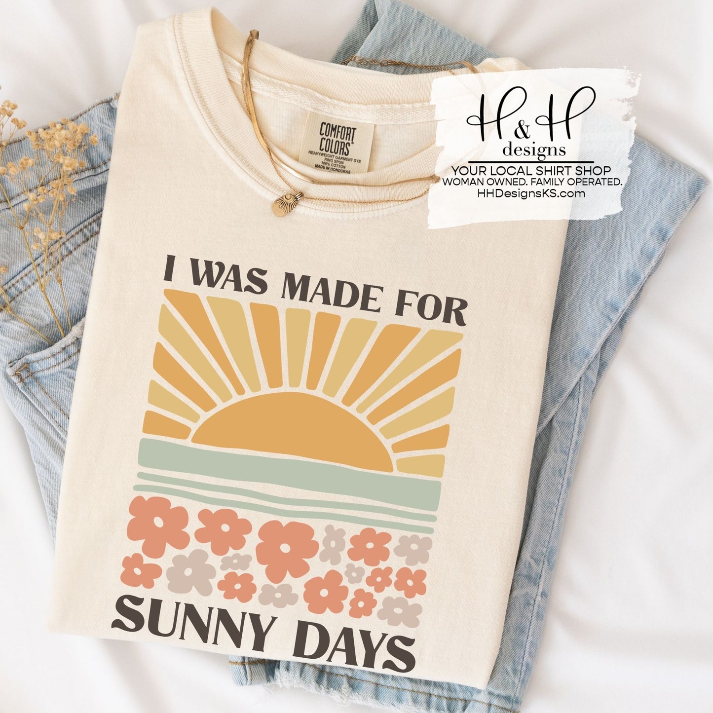 I was made for sunny days watercolor block ~ HH2136
