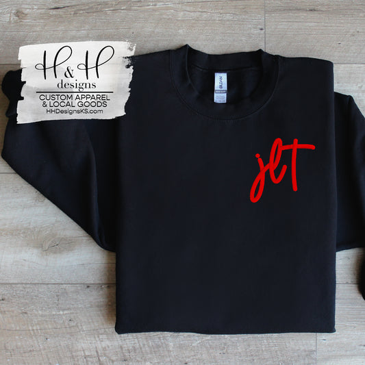 jlt puff embroidery~ Junior League Topeka
