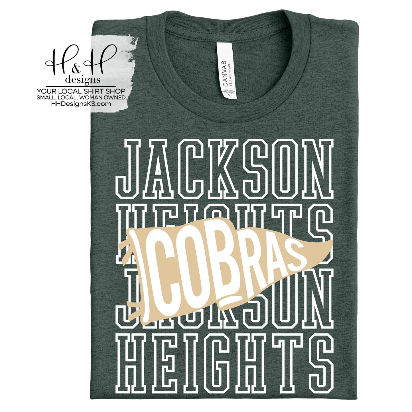 Jackson Heights Cobras Pennant Stack