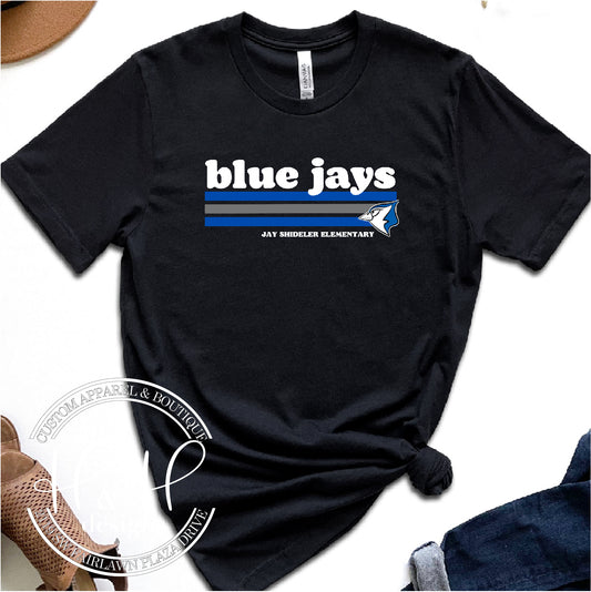 Jay Shideler Blue Jays Triple Line