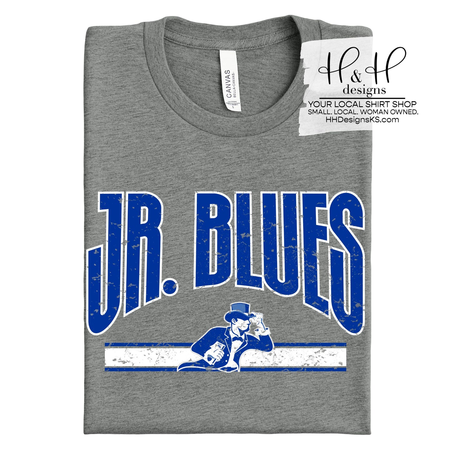 Jr Blues Distressed Warp