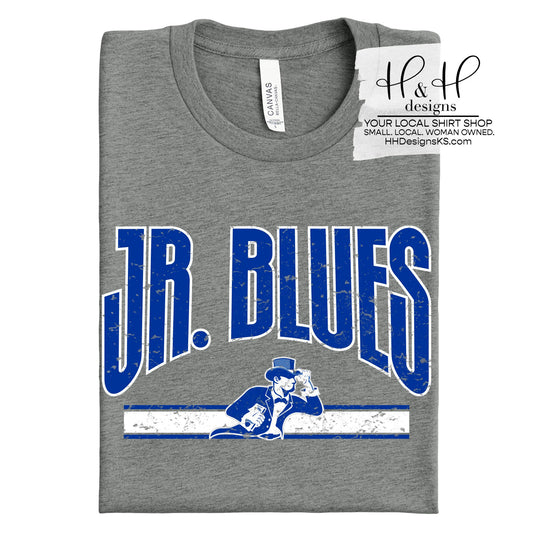 Jr Blues Distressed Warp