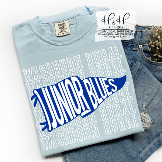 Junior Blues Pennant Stack