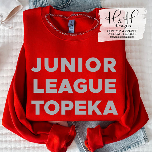 Junior League Topeka Grey Block ~ Junior League Topeka