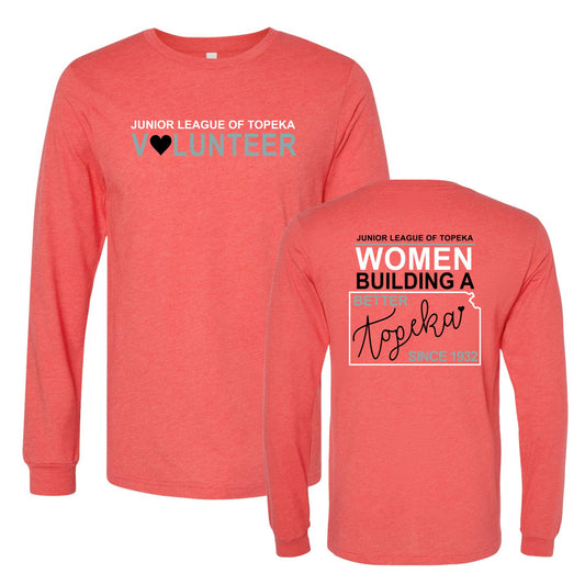 Junior League of Topeka Volunteer - Long Sleeve
