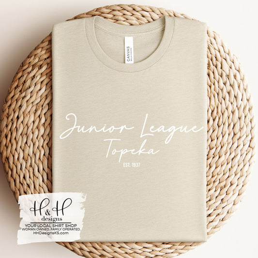 Junior League Topeka Script  ~ Junior League Topeka