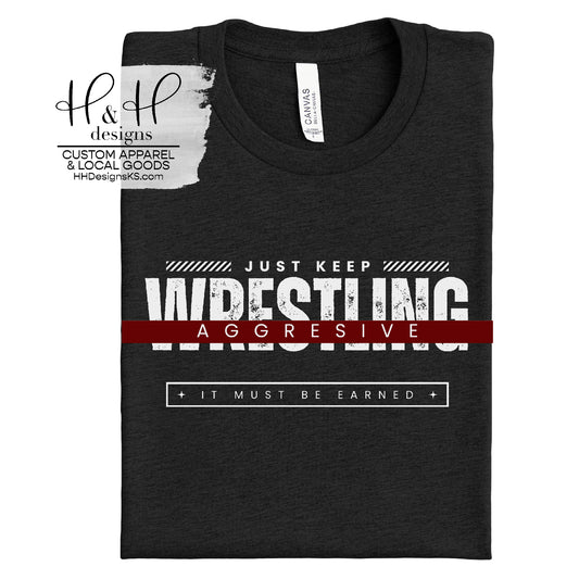 Just Keep Wrestling Aggressive ~ Silver Lake Wrestling Club 2024 Fundraiser