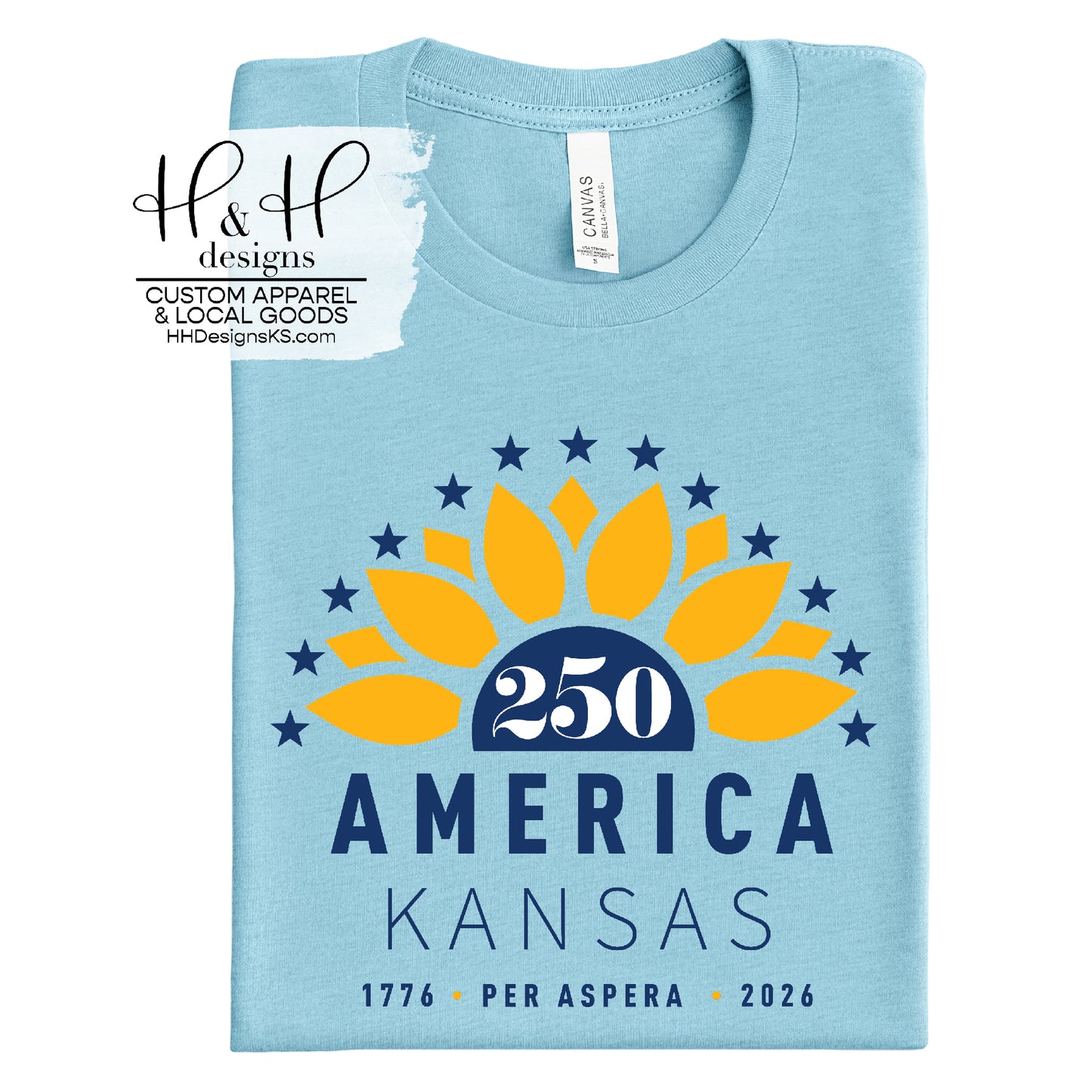Kansas 250 ~ Light Blue Options