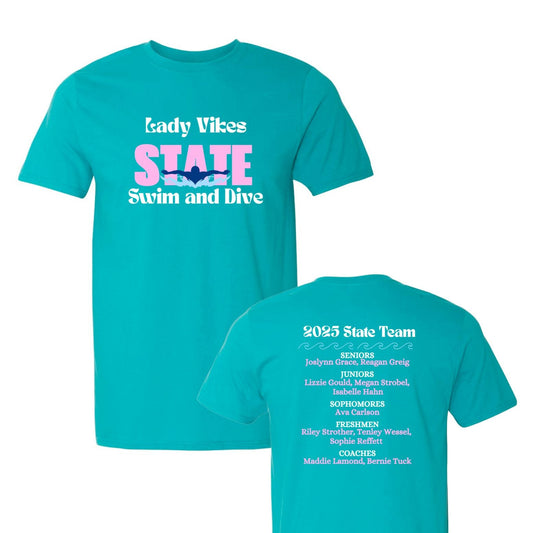 Lady Vikes STATE Swim 2025