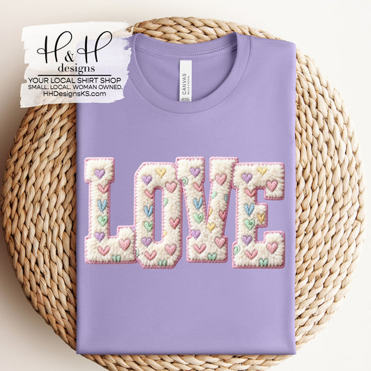 Love Faux Embroidered Yarn ~ HH2001