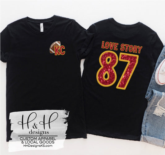 Love Story 87 - Faux Sequin