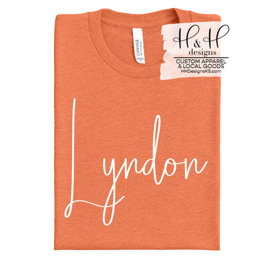 Lyndon Swirly Script