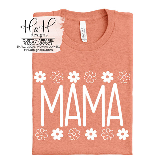 Mama Floral Block