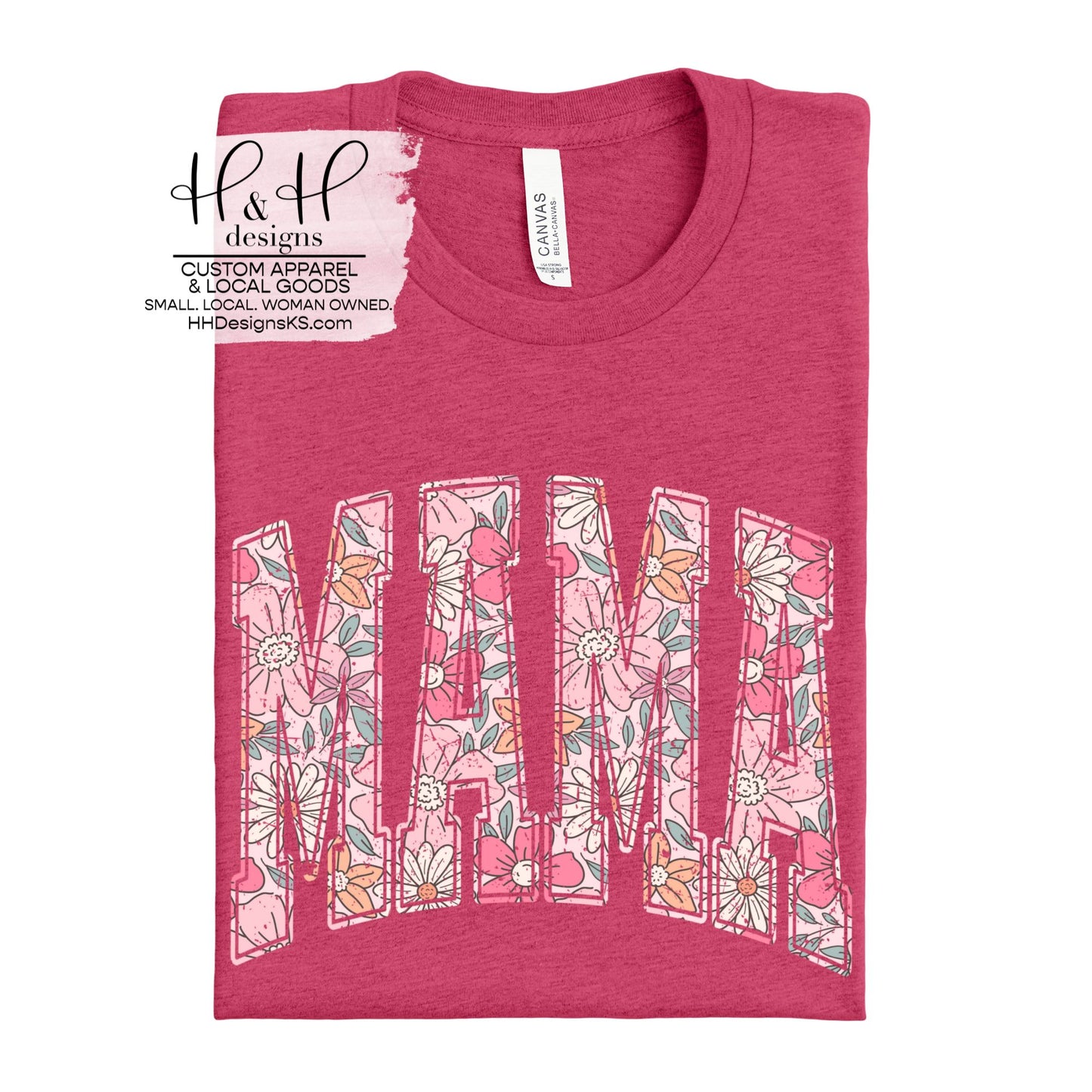 Mama Tall Floral Block