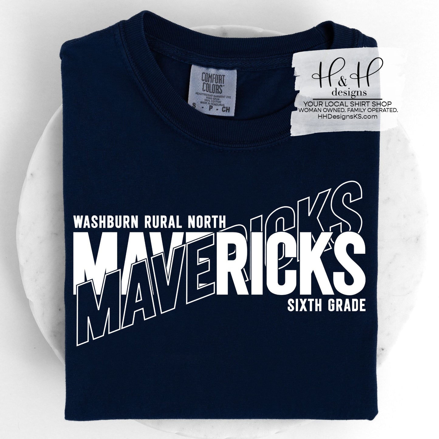 Mavericks Double Vision ~ Washburn Rural North Mavericks