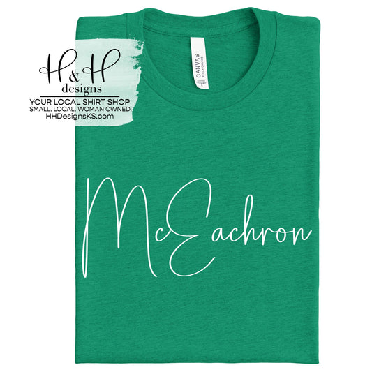 McEachron Swirly Script