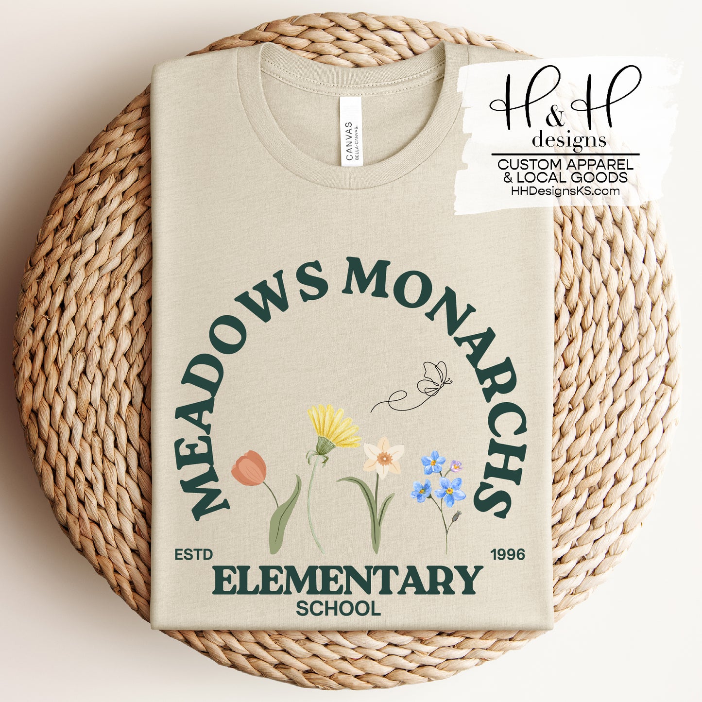 Meadows Monarchs Floral ~ HH375 ~ Meadows Fundraiser 2026