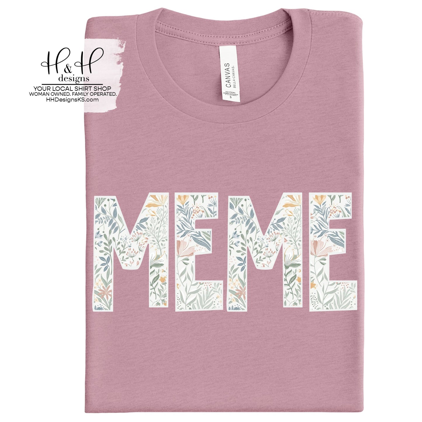 Meme Block Floral ~ HH232