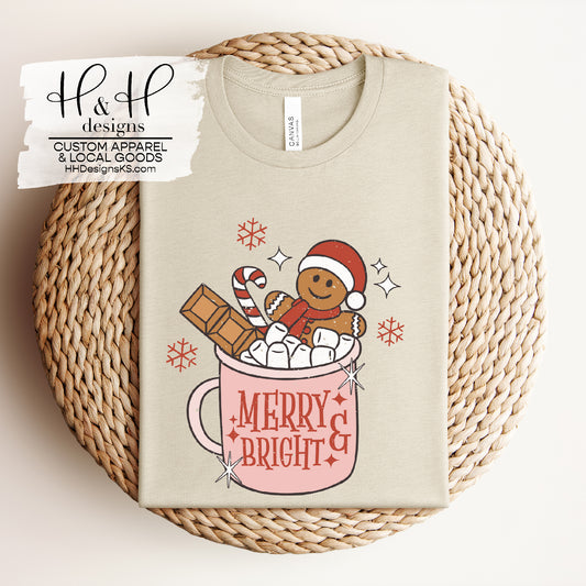 Merry & Bright Gingerbread Man~ Christmas 2024