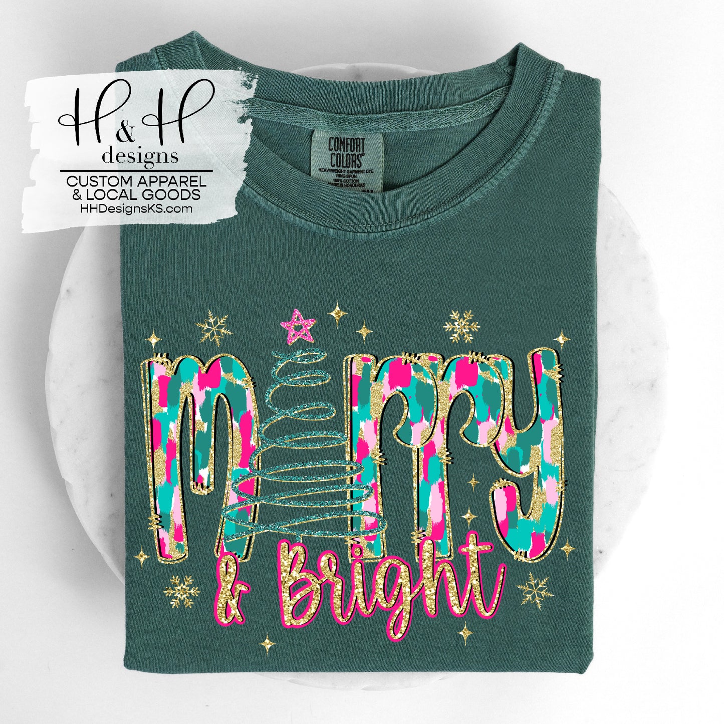 Merry and Bright Spiral Tree ~ Christmas 2024