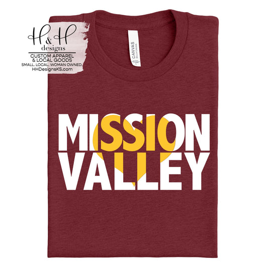 Mission Valley Knockout Heart