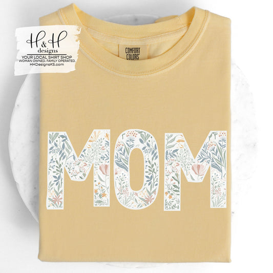 Mom Block Floral ~ H214