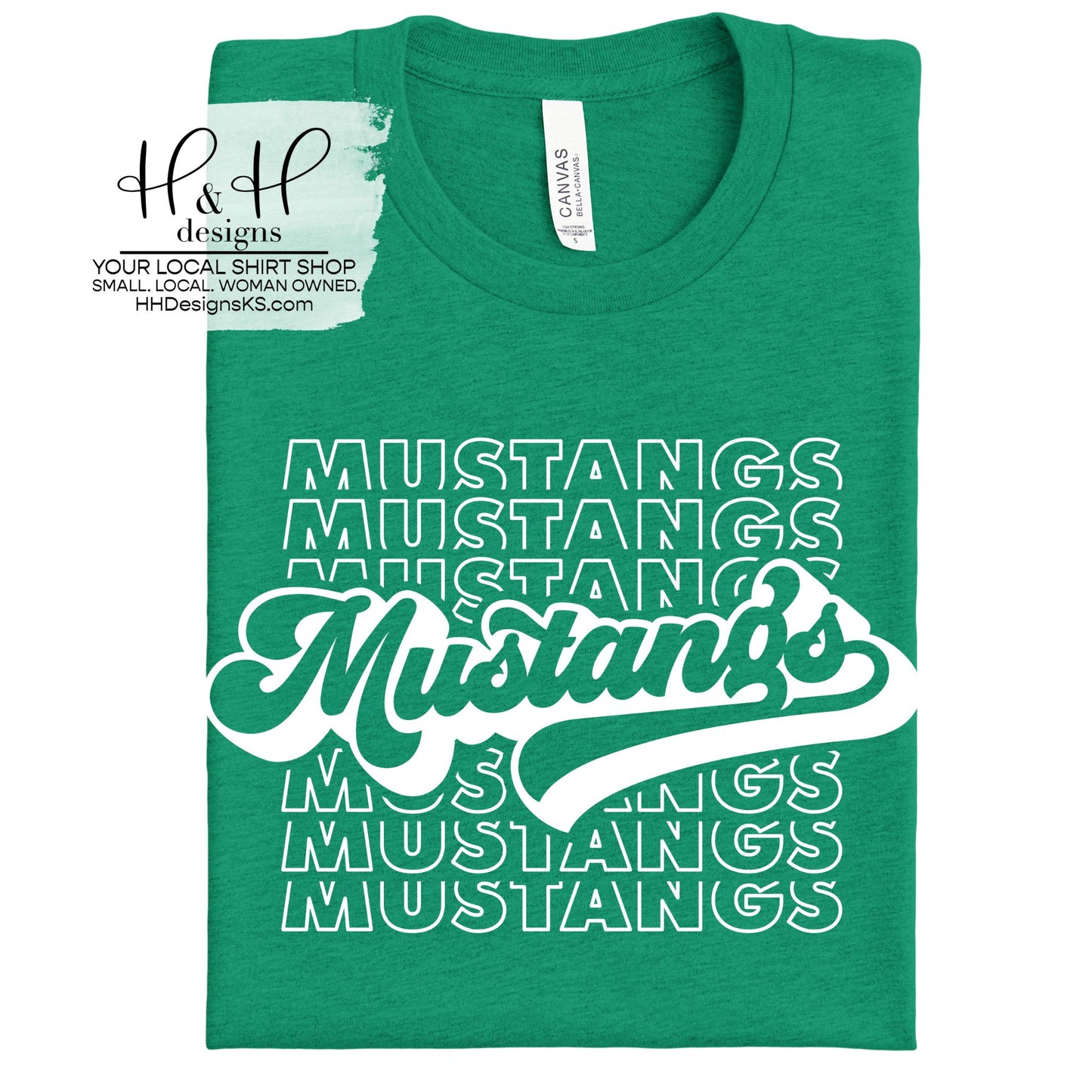 Mustangs Retro Echo Stack