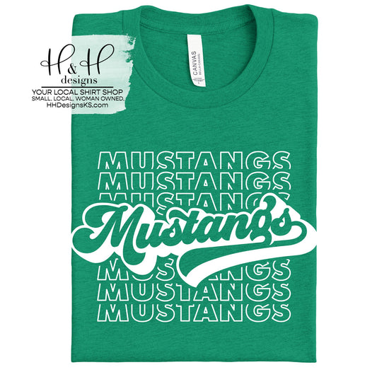 Mustangs Retro Echo Stack