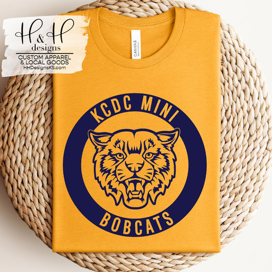 NAVY KCDC Mini Bobcats Round ~ Most Pure Heart of Mary PTM Fundraiser- MPHM12