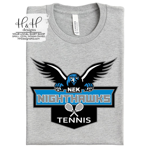 Nighthawks Tennis ~ Full Front ~ NEK