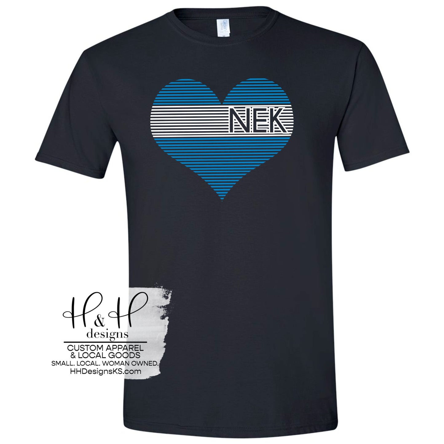 NEK Lined Heart ~ NEK