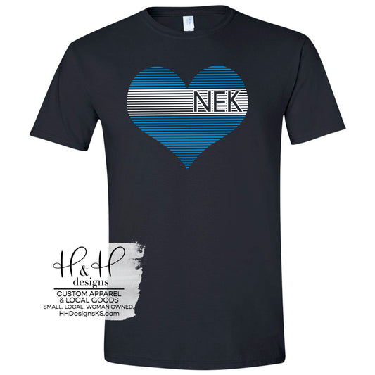 NEK Lined Heart ~ NEK