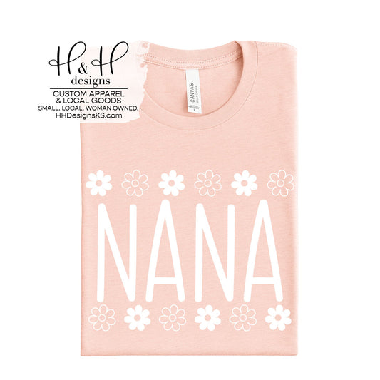 Nana Floral Block
