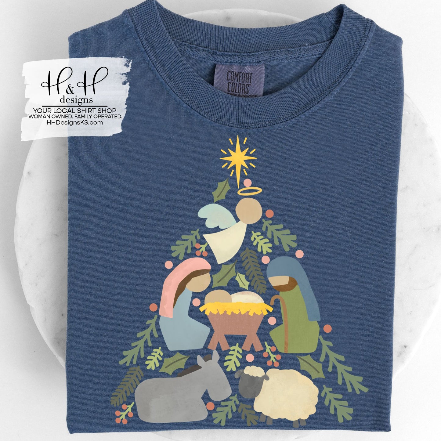 Nativity Tree ~ Christmas Collection