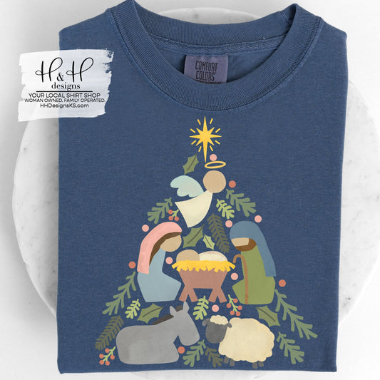 Nativity Tree ~ Christmas Collection