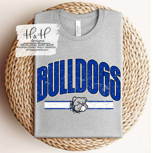 Northern Hills Bulldogs Distressed Warp ~ Northern Hills Fundraiser 2026 ~ HH851