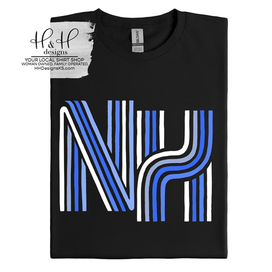 Northern Hills Lined Initials ~ Northern Hills Fundraiser 2025